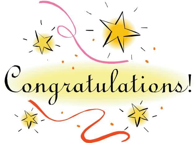 New winners announced!
