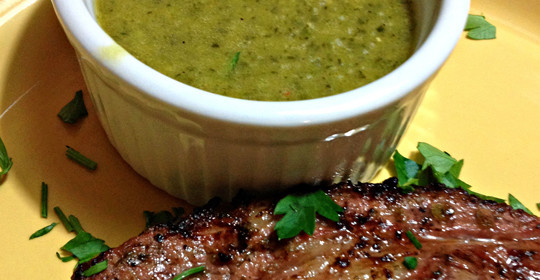 Chimichurri Dipping Sauce and Marinade #Recipe