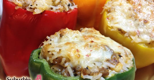 Sweet and Spicy Stuffed Peppers