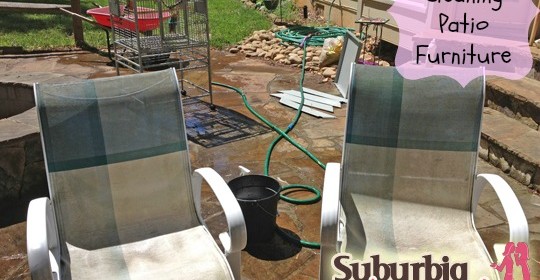 Tips for Cleaning Patio Furniture