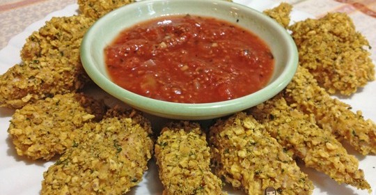 Easy Dinner Recipe: Mexican Chicken Tenders #sponsored