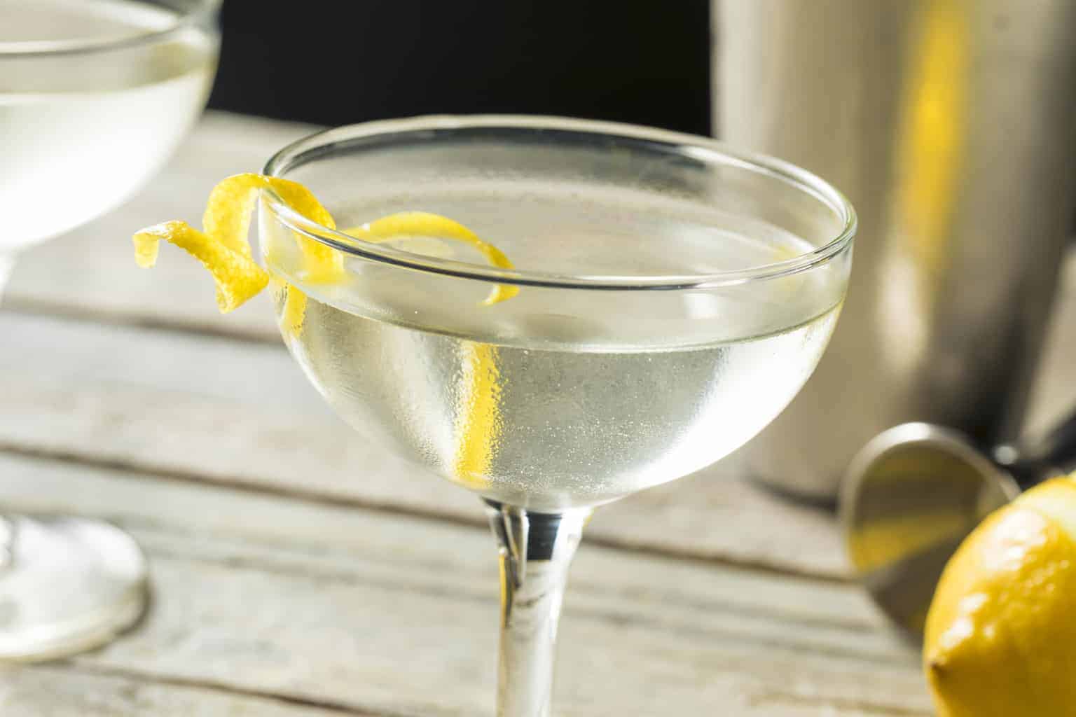 Low Calorie Lemon Drop Martini Recipe with Voli Light Vodka