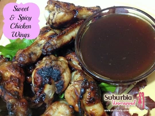 sweet and spicy chicken wing recipe