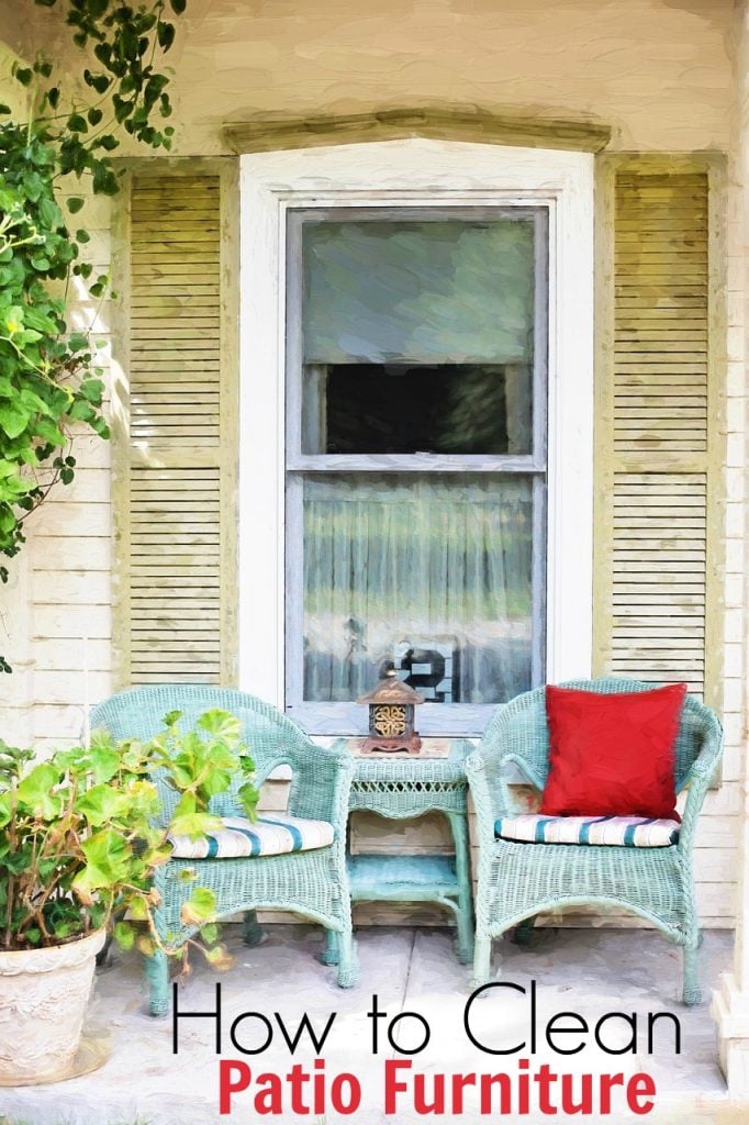 How to Clean Patio Furniture