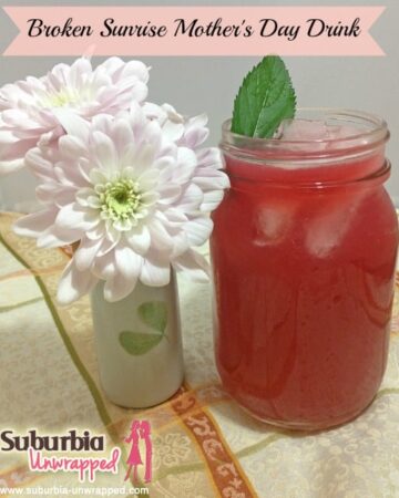 mothers day drink recipe with banner