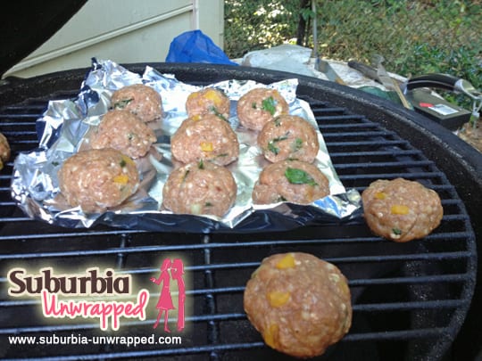 easy grilling recipe for meatballs