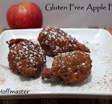 gluten free apple fritters
