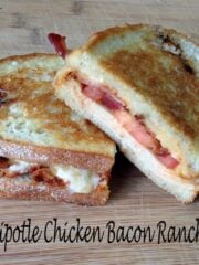 Bold Chipotle Chicken Bacon Ranch Panini sandwich recipe