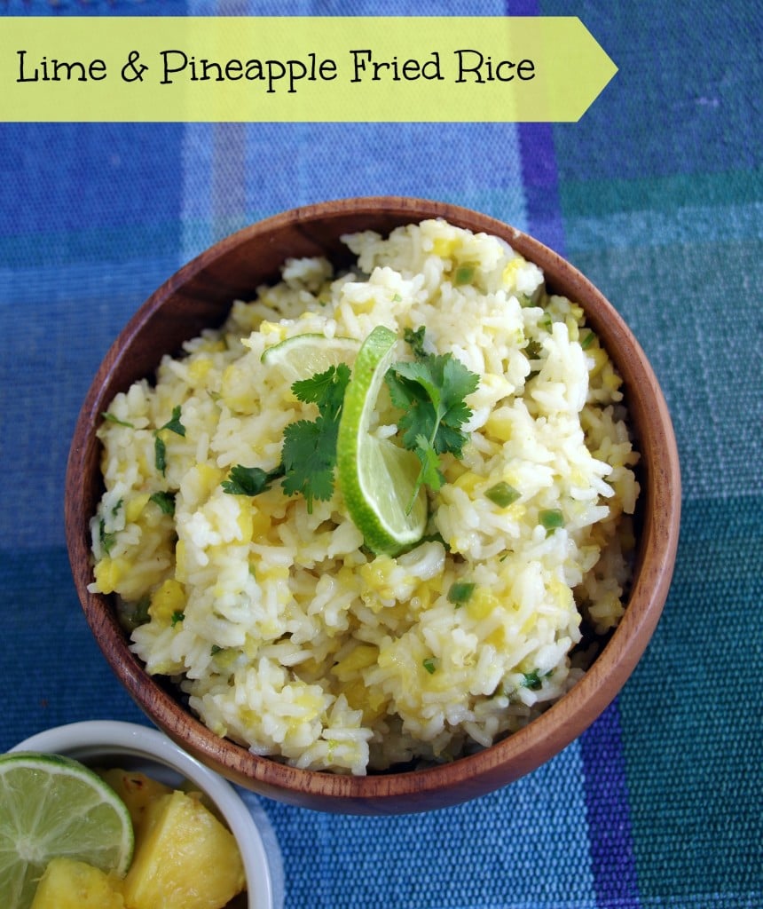 lime and pineapple fried rice 2