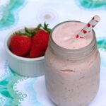 Strawberry Rhubarb Milksake 2