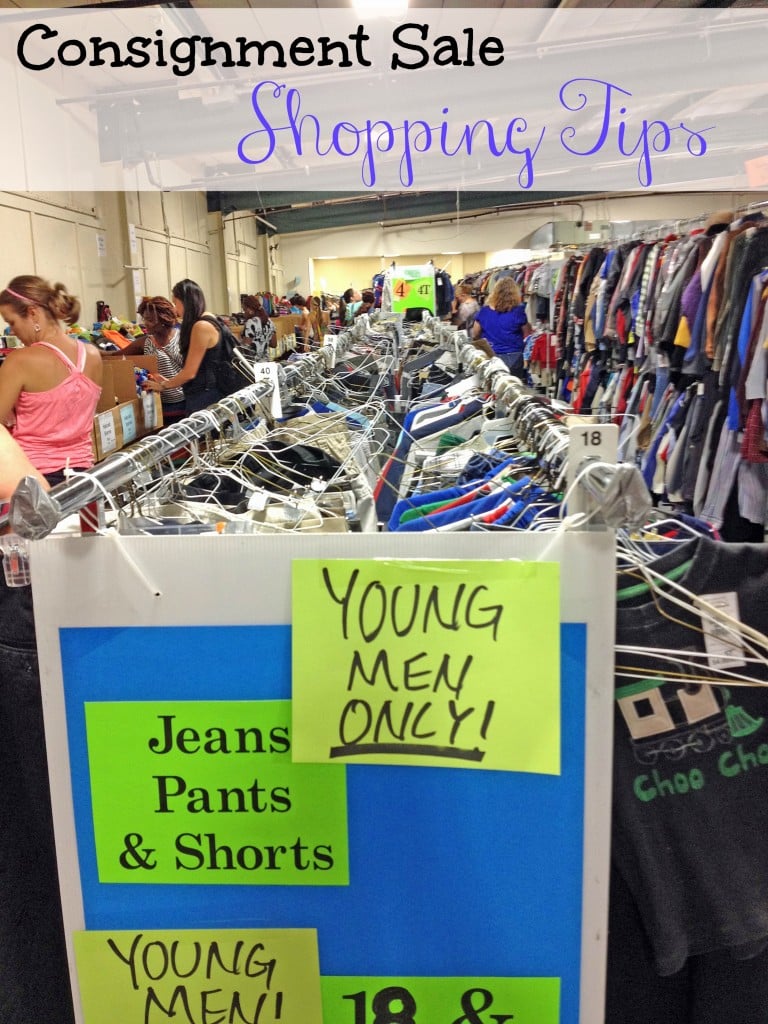 Consignment Sale TIps 