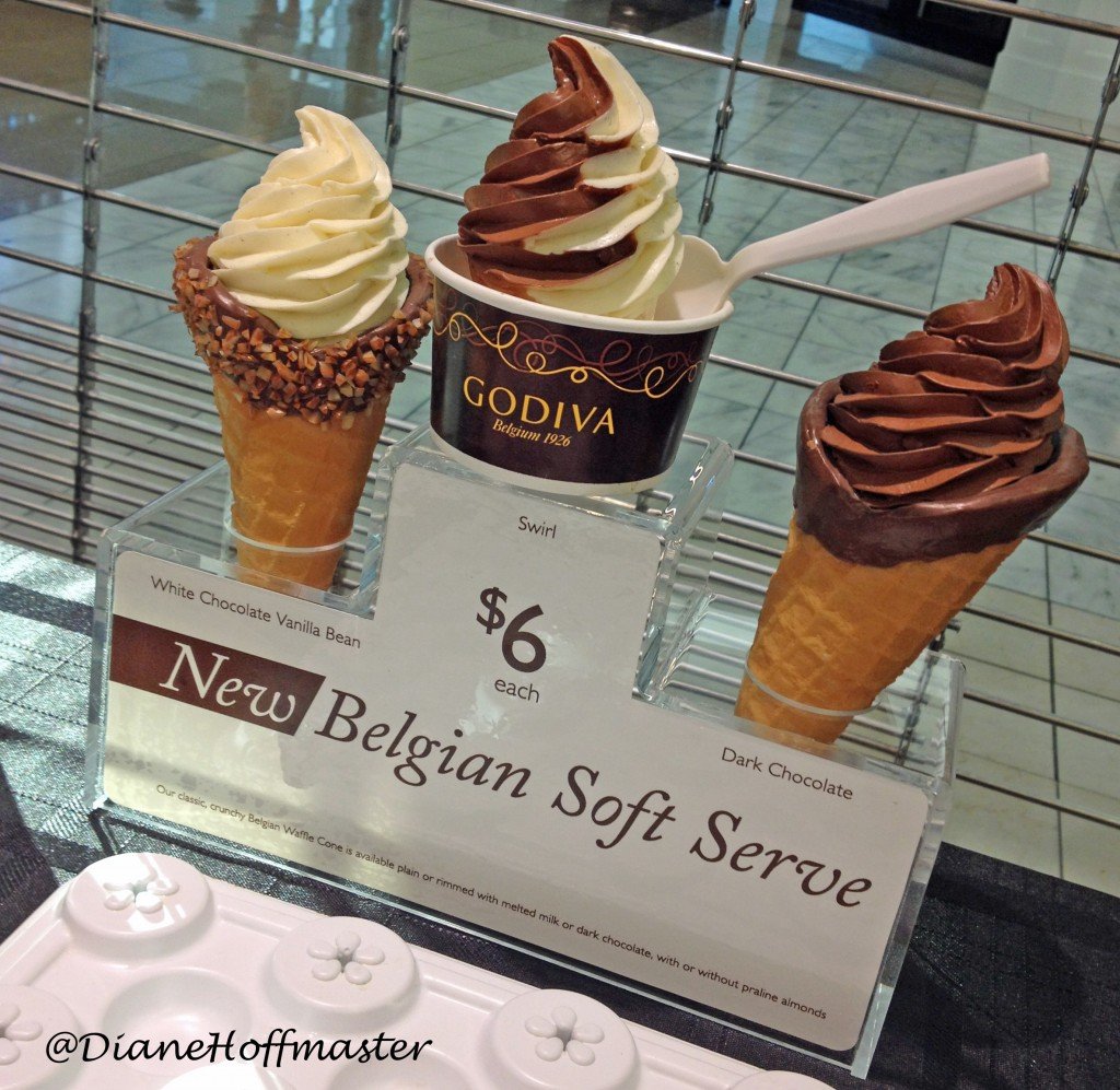 GODIVA soft serve #GODIVAsummer