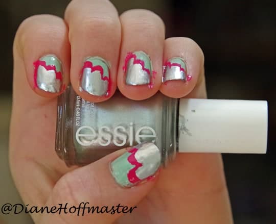 Simple Halloween Nail Art Design by Diary of a Debutante