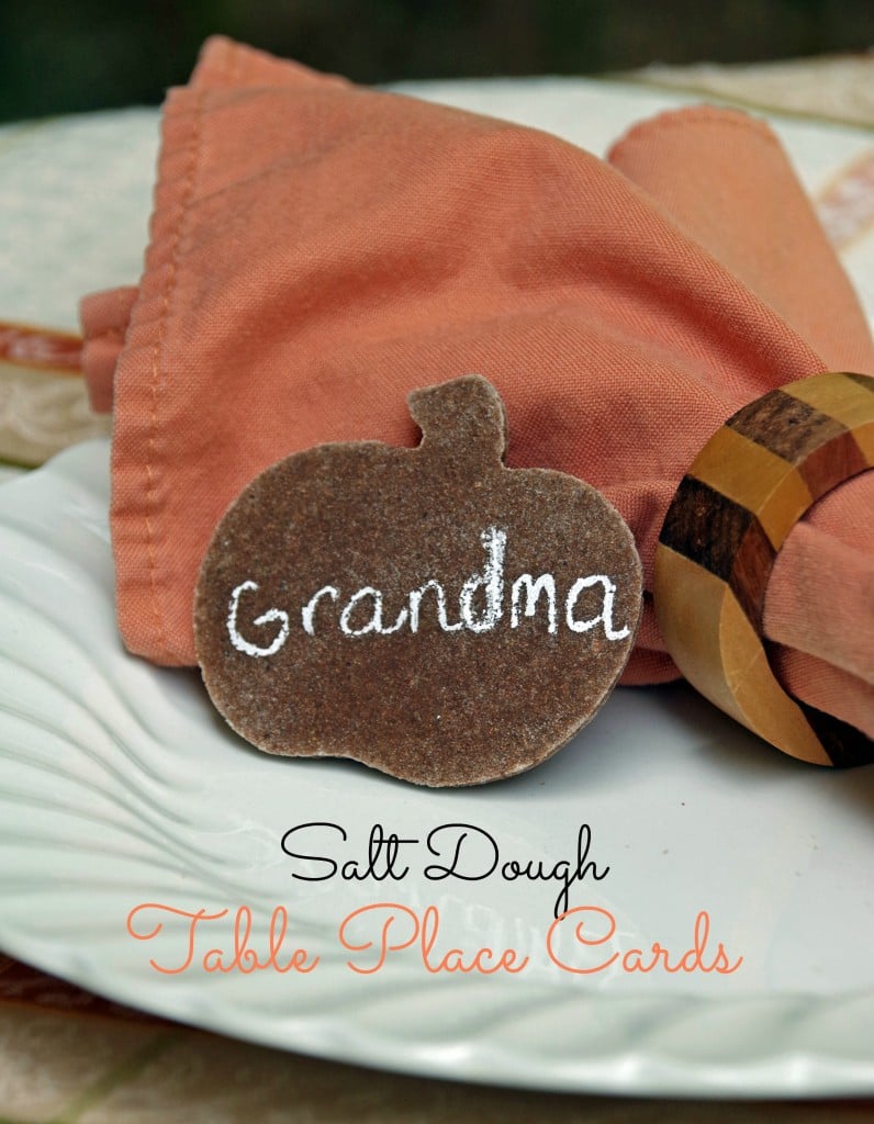 Salt Dough Place Card 