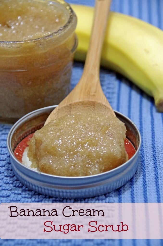 Banana Cream Sugar Scrub Recipe