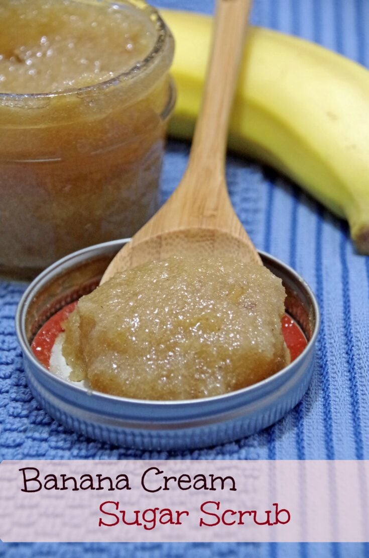 Banana Cream Sugar Scrub 2