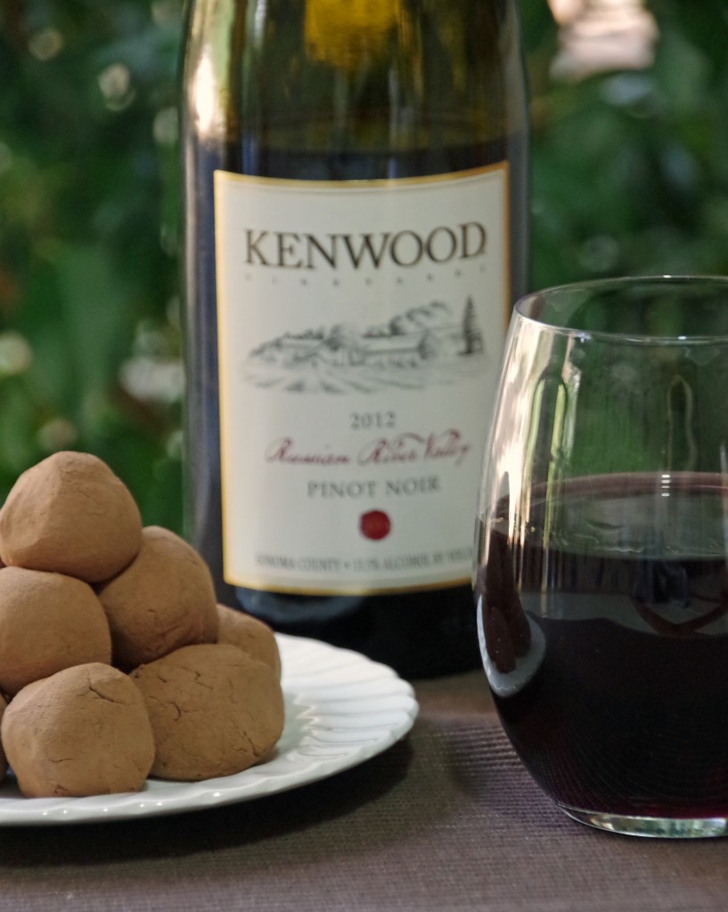 Red Wine Truffles with Kenwood Vineyard