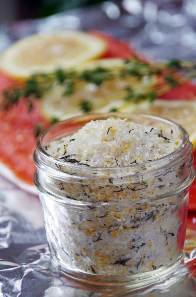 Lemon and Thyme Infused Sea Salt Recipe