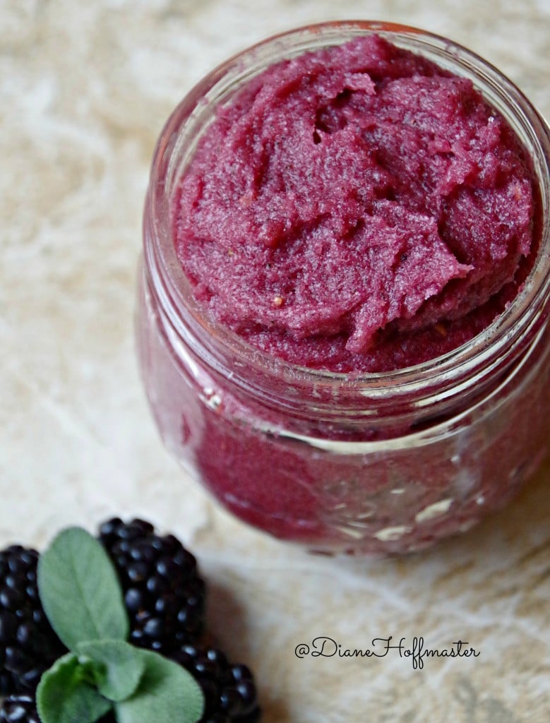 Sage and Blackberry Sugar Scrub