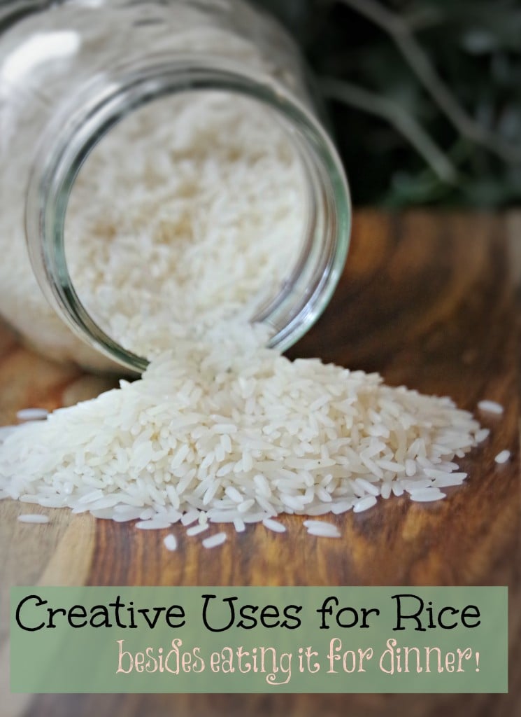 Creative Uses for Rice Besides Eating it For Dinner!