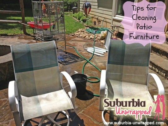 Cleaning Patio Furniture Spring Chores
