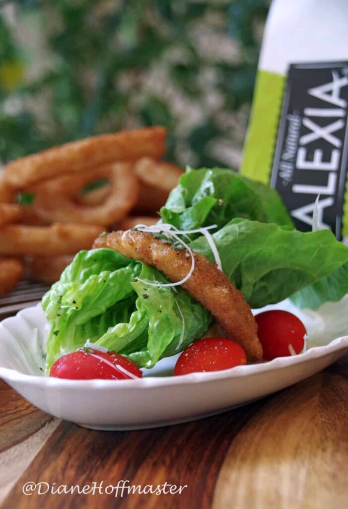 Onion Ring Salad Recipe andwith Lemon-Herb Vinaigrette  #SpringIntoFlavor #CollectiveBias 