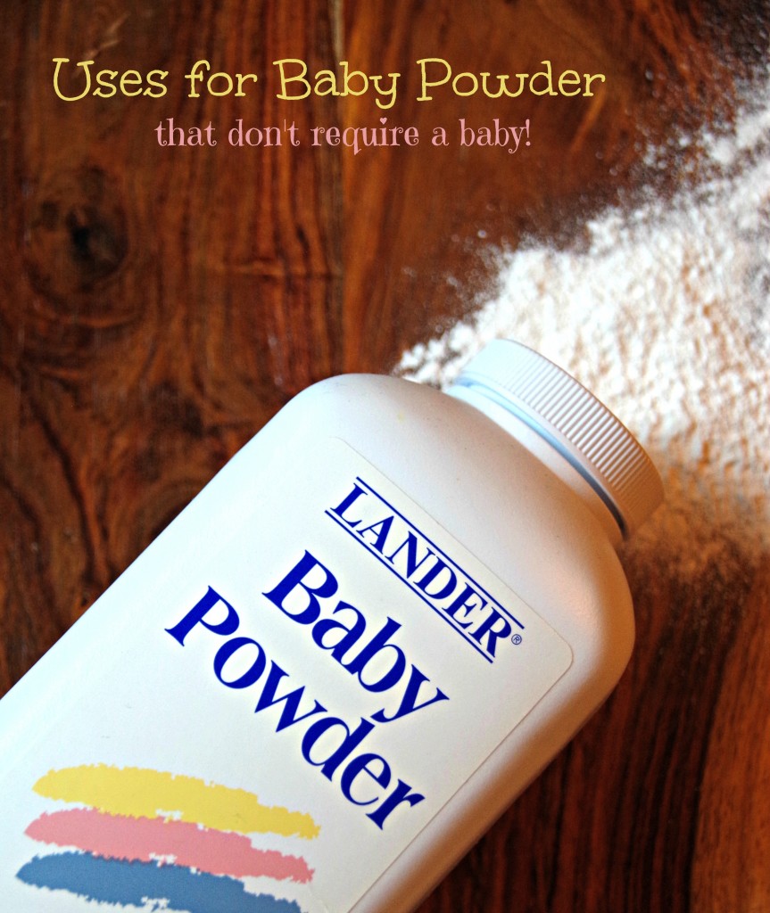 Uses for Baby Powder that dont require a baby!