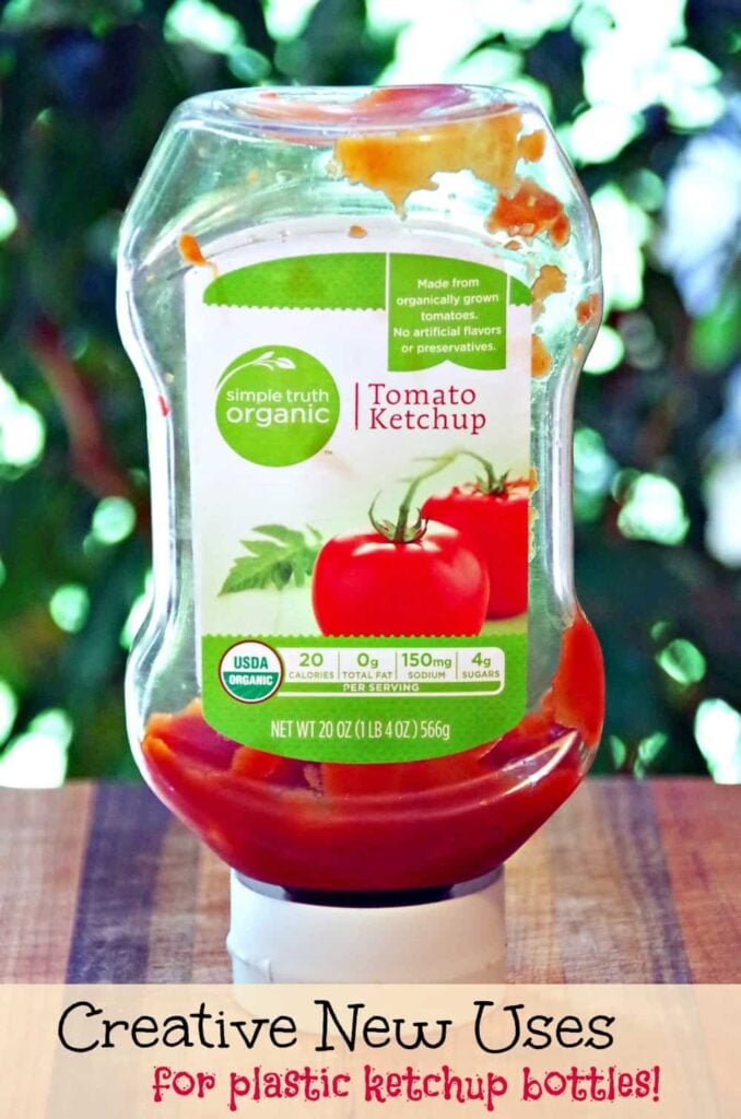 Creative New Uses for Plastic Ketchup Bottles