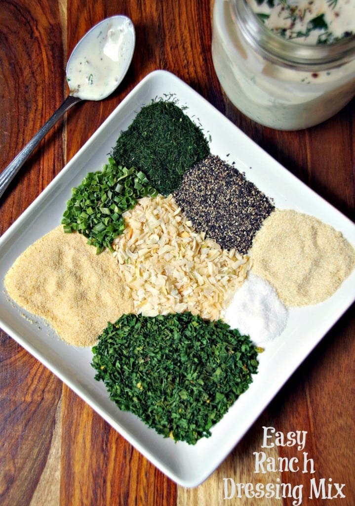 Homemade Ranch Dressing Mix Recipe