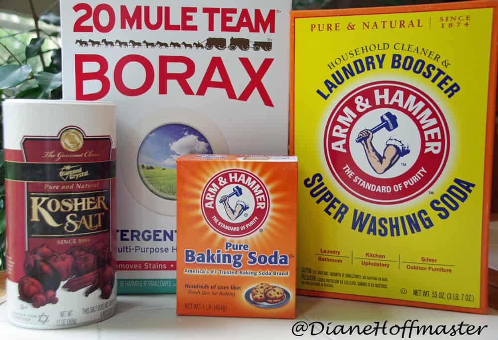 DIY Dishwasher Tablets ingredients