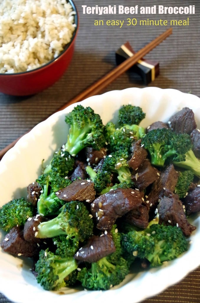 30 minute meals solution Teriyaki Beef and Broccoli Recipe