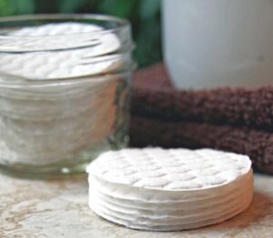 cotton pads for face cleaning