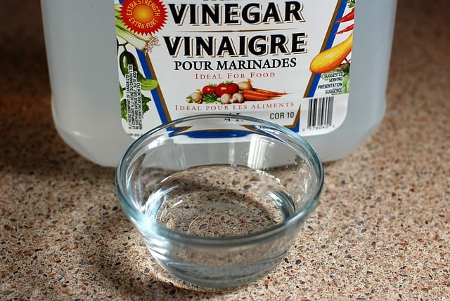 white vinegar