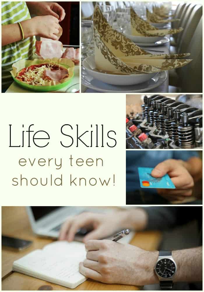 Life skills every teen should know