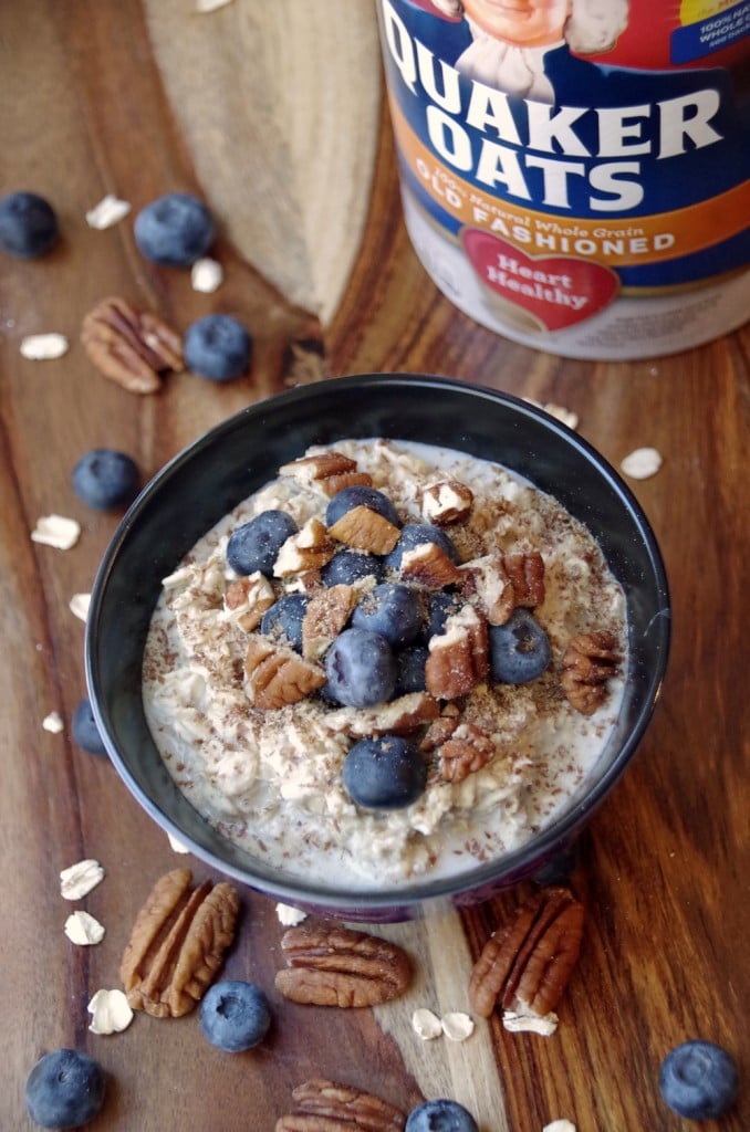 Easy Overnight Oats Recipe with Quaker Oats 