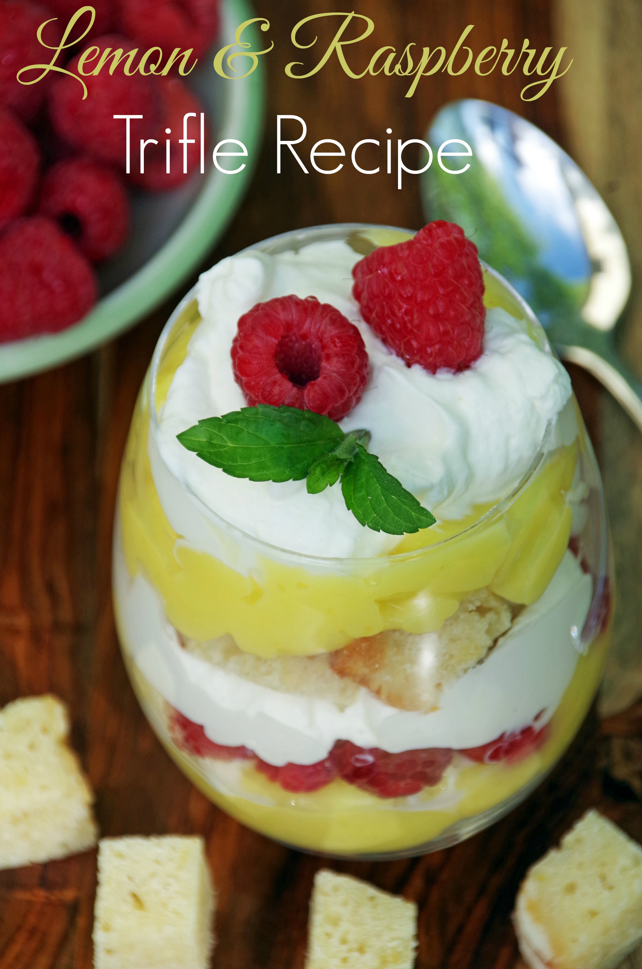 Lemon Raspberry Trifle Recipe