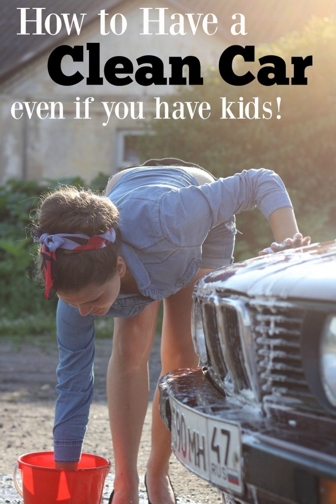 Tips for Keeping Your Car Clean With Kids