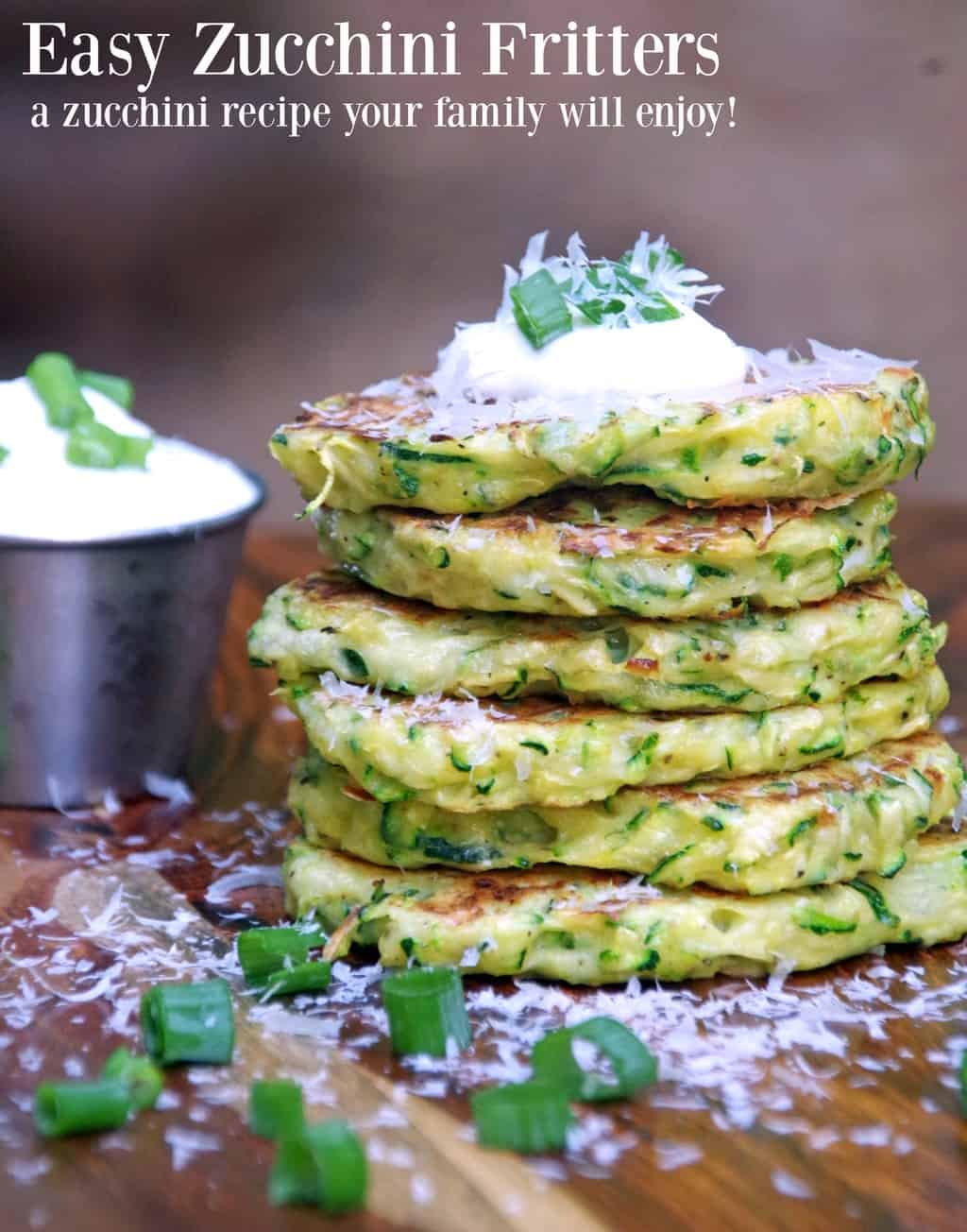 Easy Zucchini Fritters Suburbia Unwrapped
