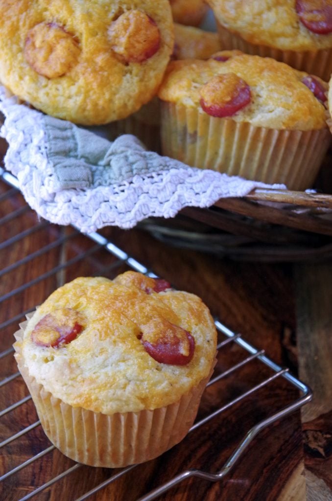 Corn Dog Muffins