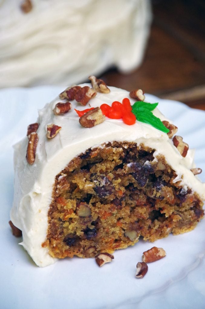 Easy Homemade Carrot Cake Recipe with Chocolate Chips