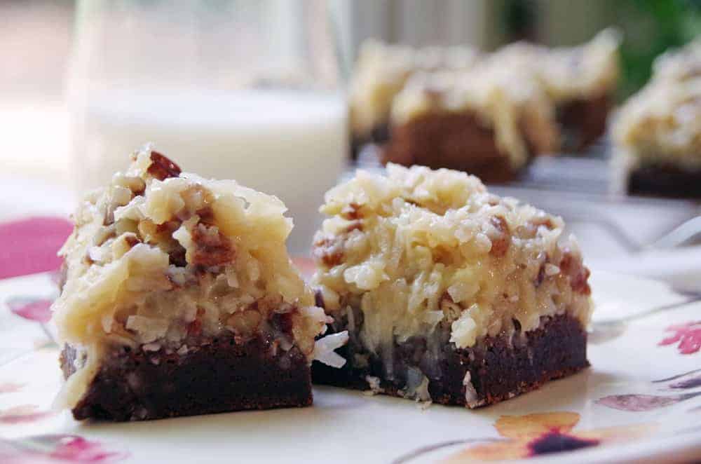 German Chocolate Brownies Recipe