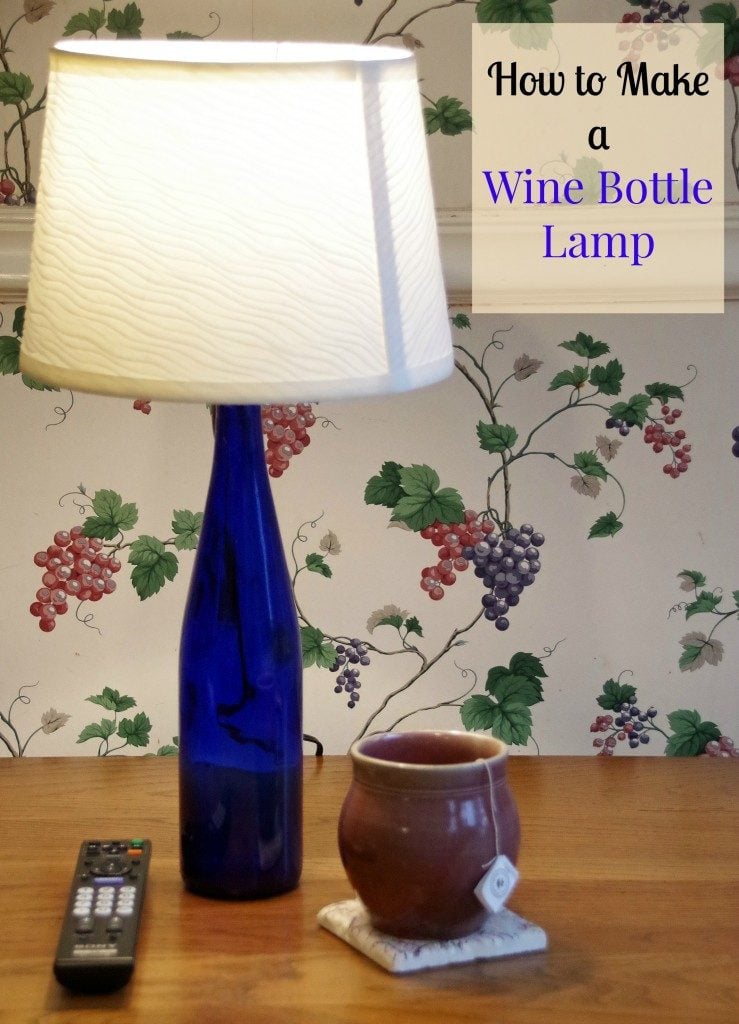 How to make a wine bottle lamp and ways to reuse wine bottles