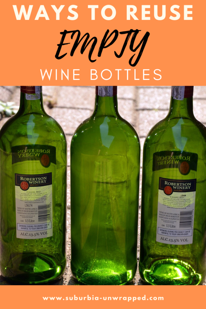 Ways to Reuse EMPTY wine bottles