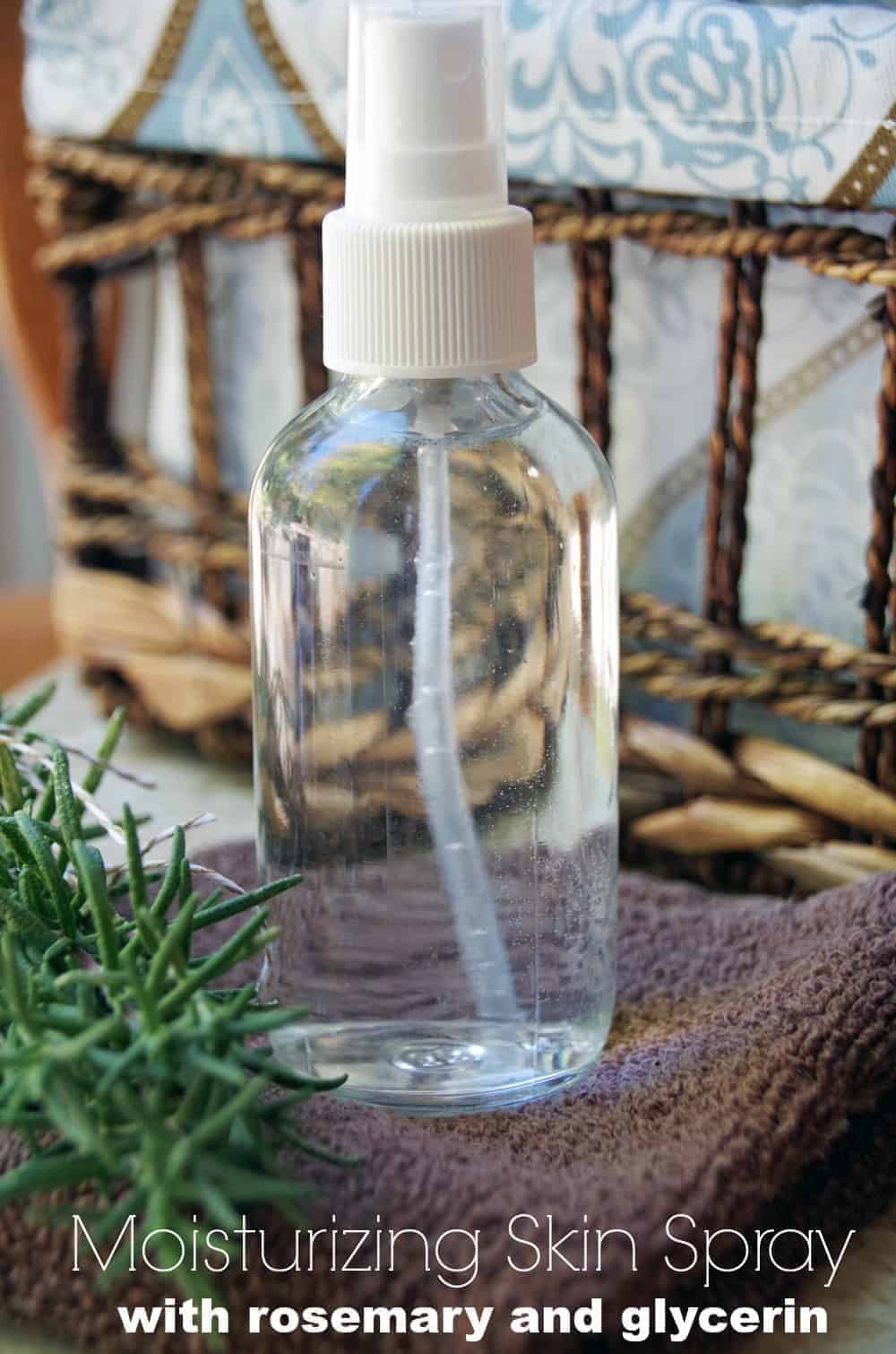 Skin Moisturizing Spray with Rosemary Suburbia Unwrapped