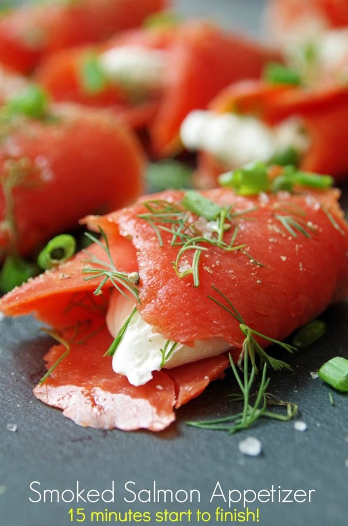 Easy Smoked Salmon Appetizer Recipe in 15 Minutes or Less!