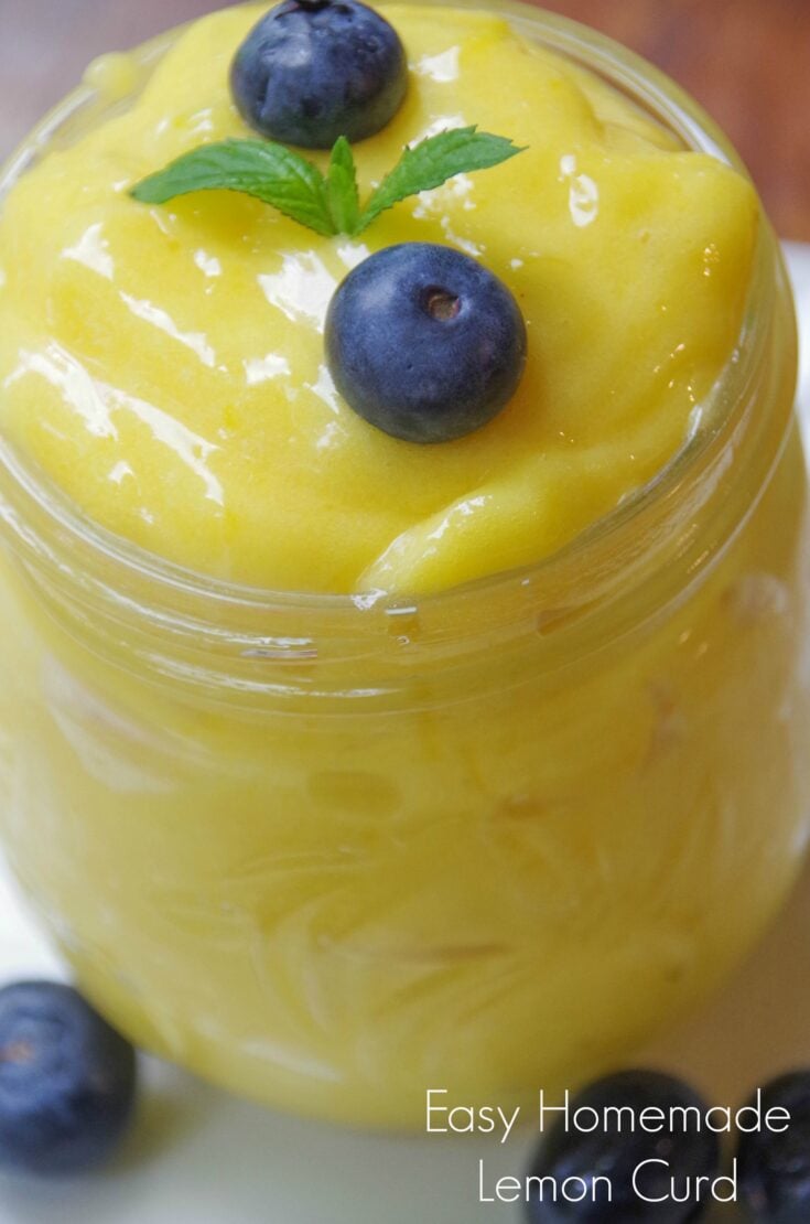 Easy Homemade Lemon Curd Recipe