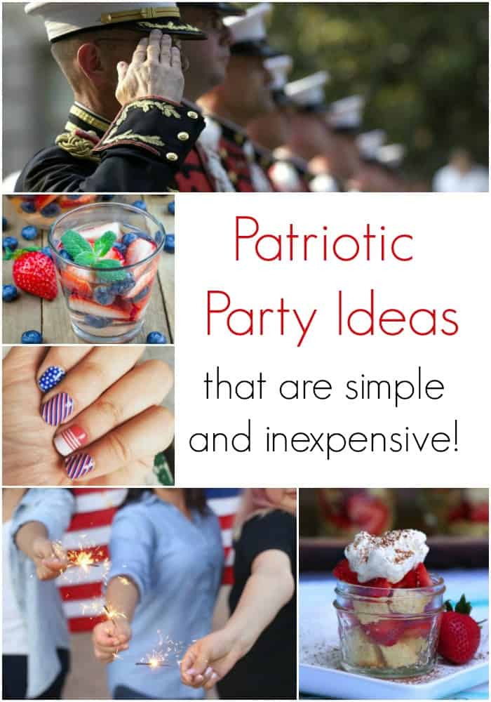 Patriotic Party Ideas that are Simple and Inexpensive