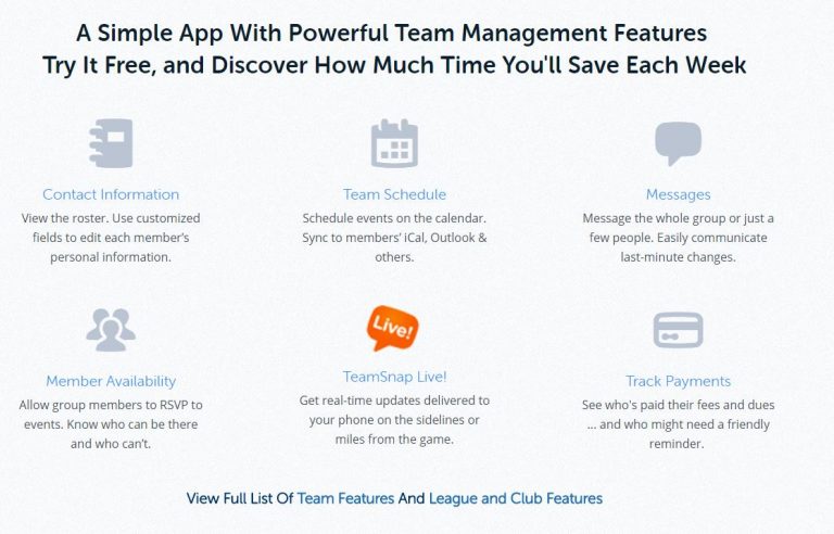 TeamSnap Sports Team Management App - Suburbia Unwrapped