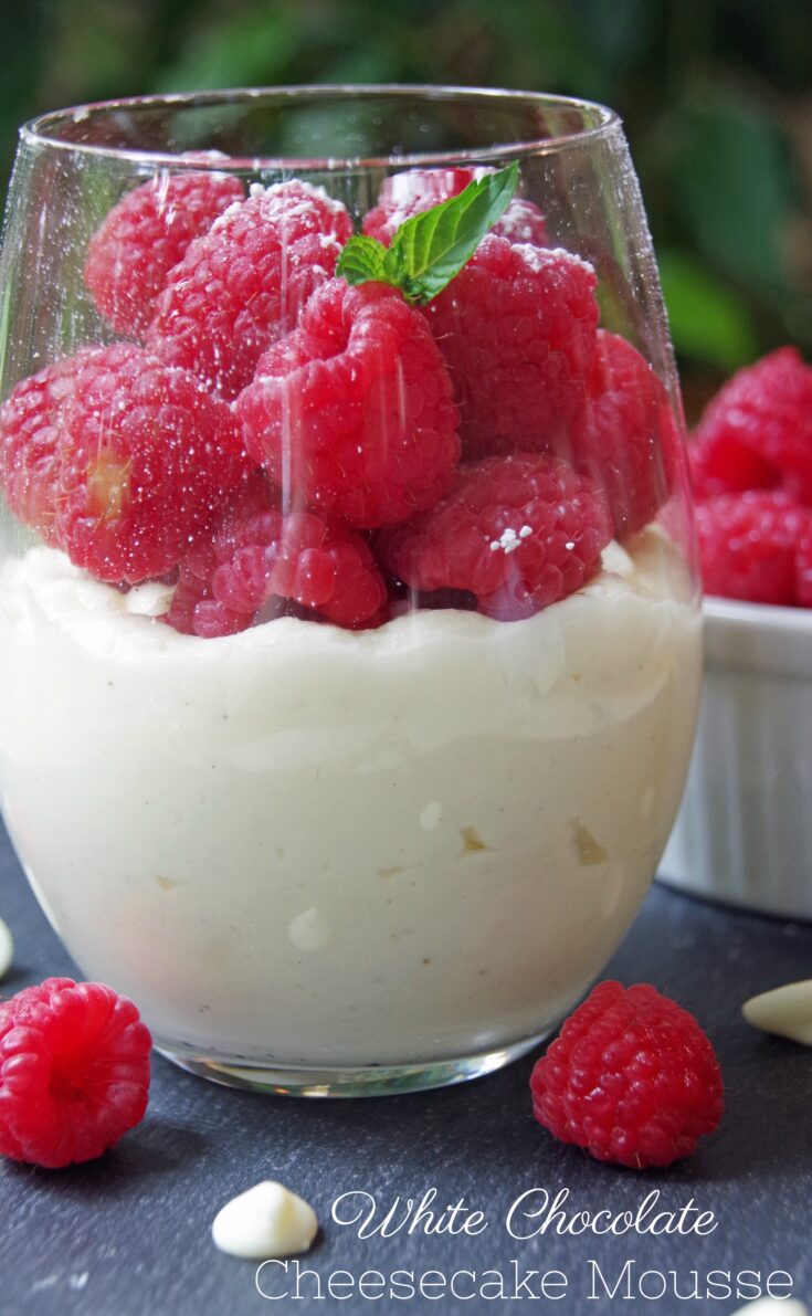Looking for a delicious and easy dessert recipe? Try this White Chocolate Cheesecake Mousse Recipe