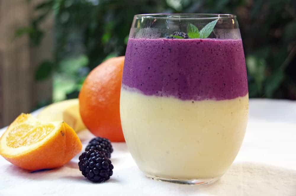 Tropical Sunrise High Protein Breakfast Smoothie Recipe